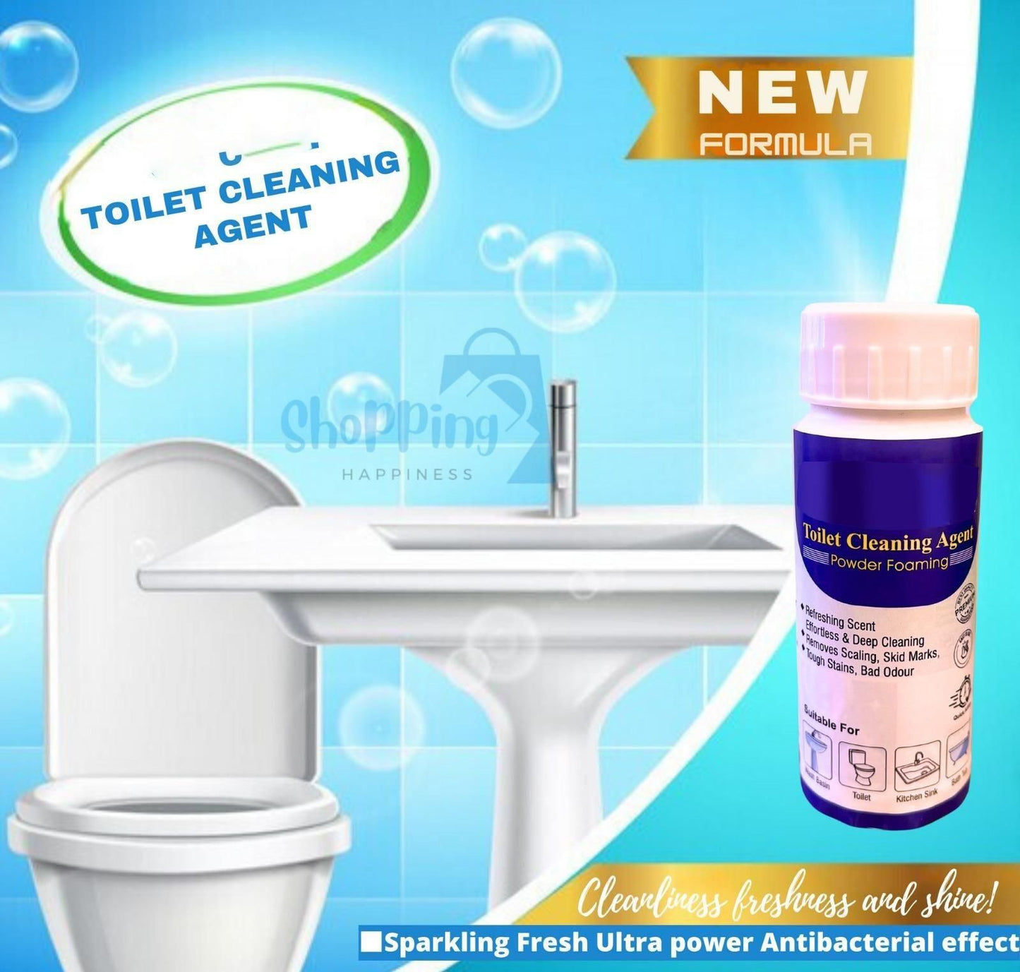 Toilet Cleaning Agent (Pack of 2)