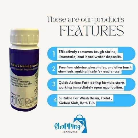 Toilet Cleaning Agent (Pack of 2)