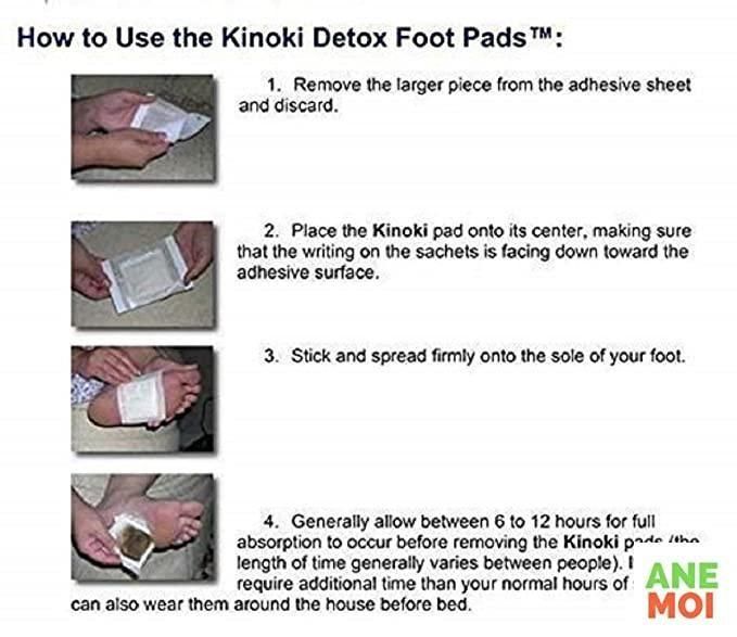 Premium Detox Foot Patches (Pack of 10)